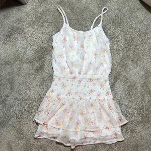 Abercrombie kids spaghetti strap romper sz11/12